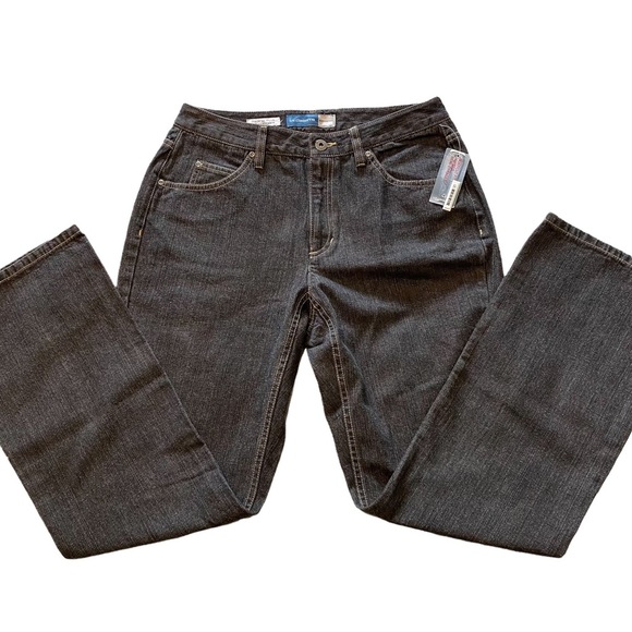 Liz Claiborne Dark Wash Bootcut Jeans - Picture 5 of 13